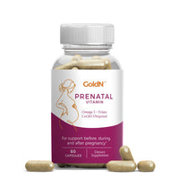 GoldN™ Omega 3, Folate CoQ10 Ubiquinol Prenatal Supplement