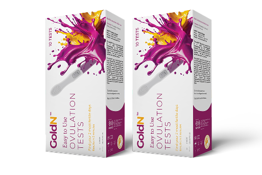GoldN™ Easy To Use Ovulation Test (10 Count)