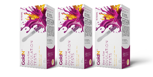 GoldN™ Easy To Use Ovulation Test (10 Count)
