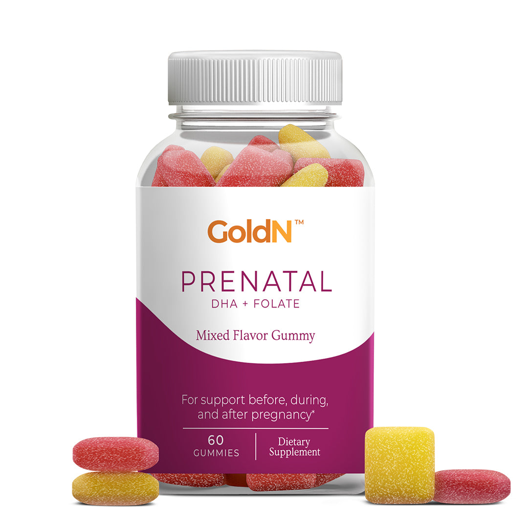 GoldN™ Prenatal DHA and Folate Premium Gummies