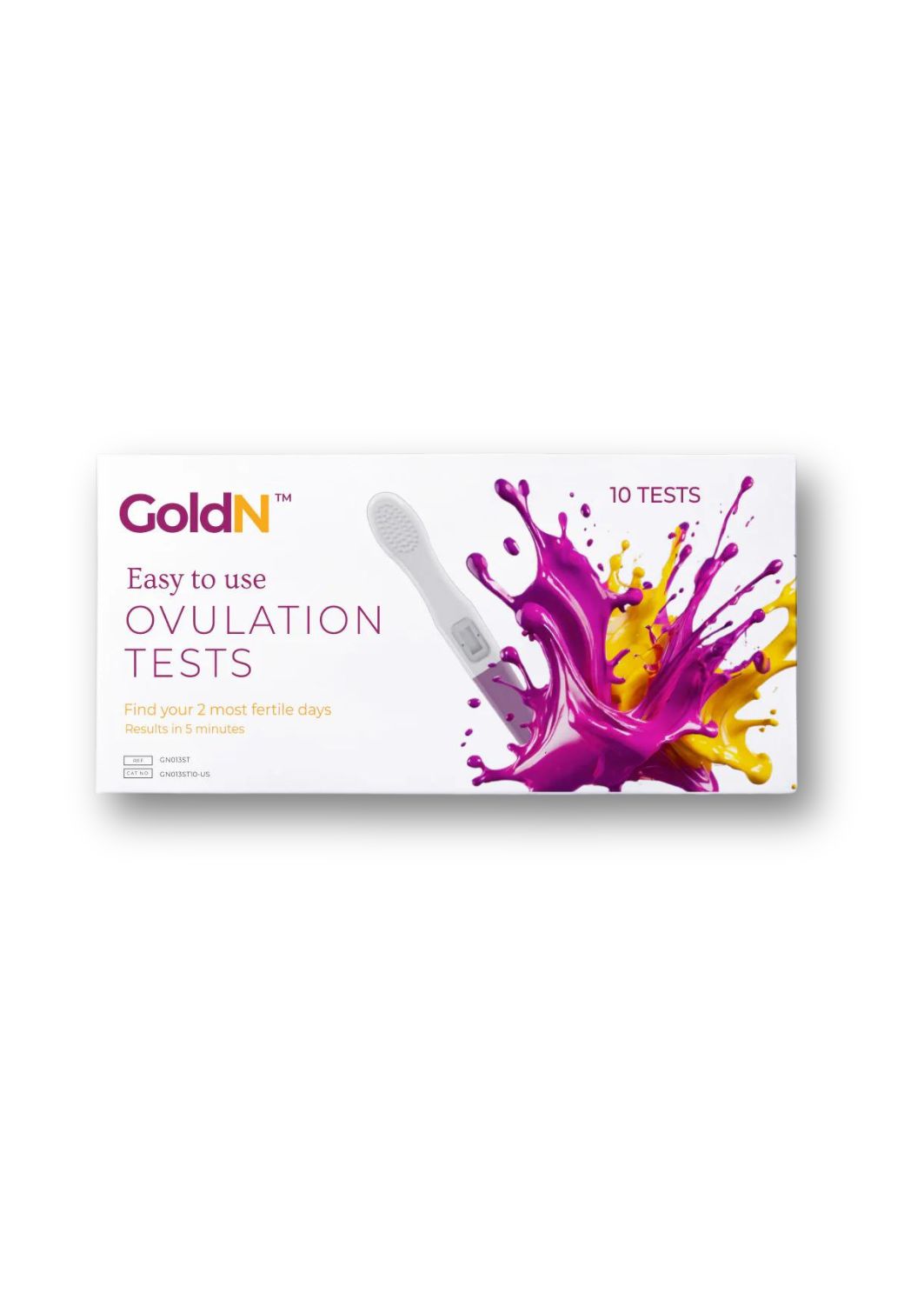 GoldN™ LH Ovulation Rapid Test for Selt-Testing