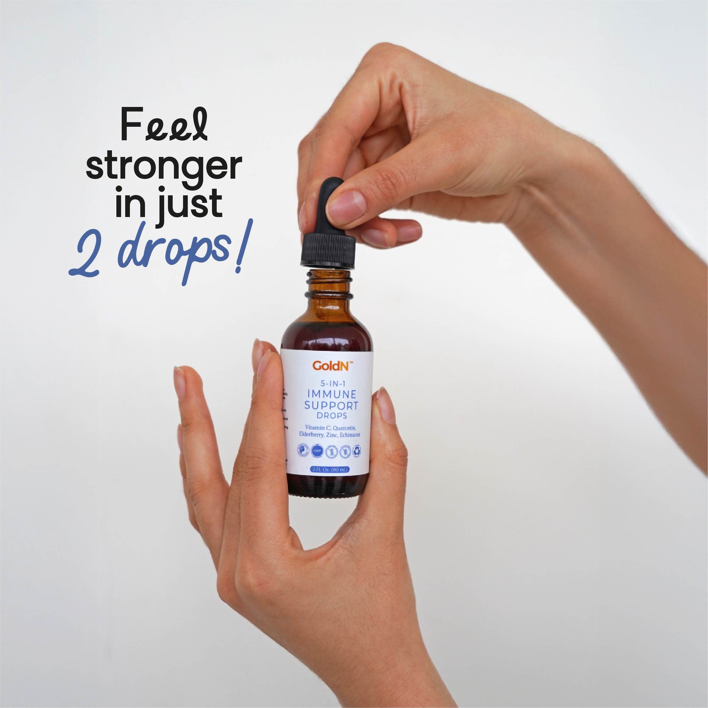 GoldN™ 5-in-1 Immune Support Liquid Drops
