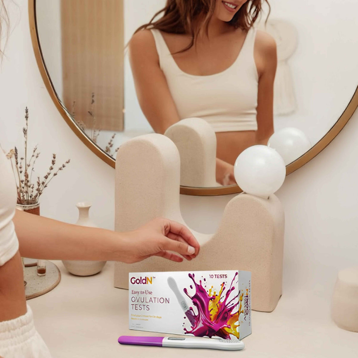 GoldN™ Easy To Use Ovulation Test (10 Count)