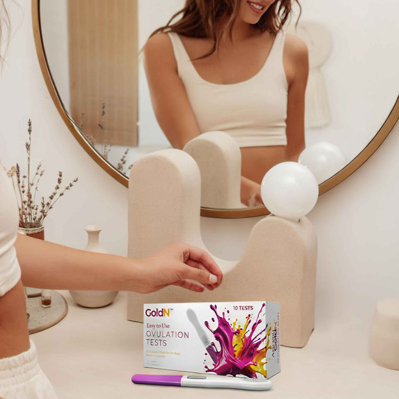 GoldN™ Easy To Use Ovulation Test (10 Count)