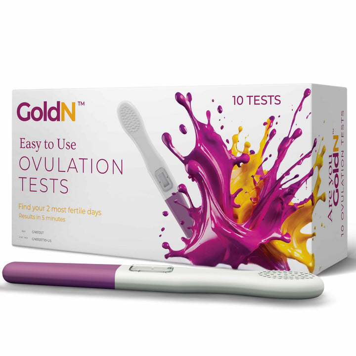 GoldN™ Easy To Use Ovulation Test (10 Count)