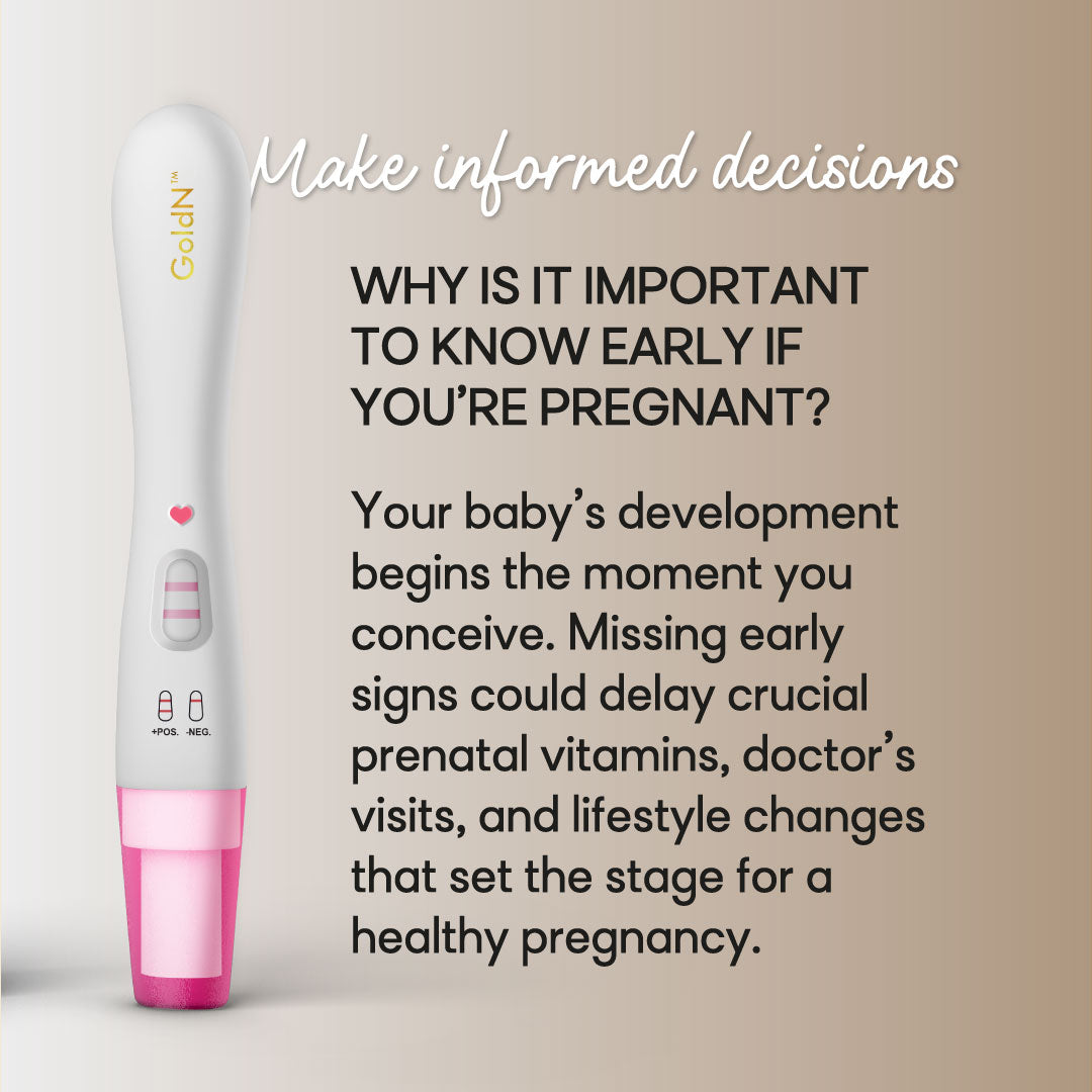 GoldN™ Easy To Use Pregnancy Test (2 Count)