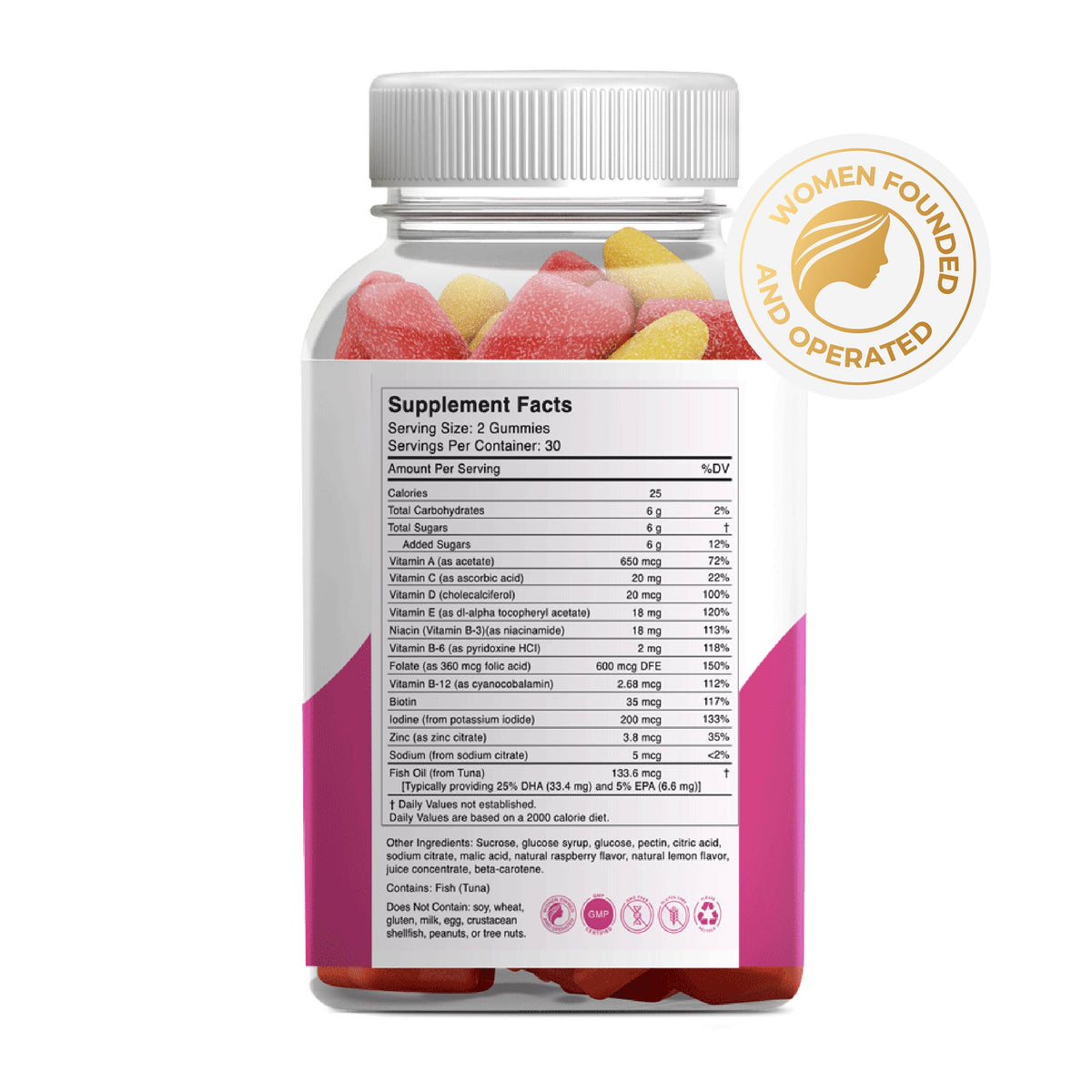 Keep Your Prenatal Routine Consistent: DHA + Folate in One Daily Gummy