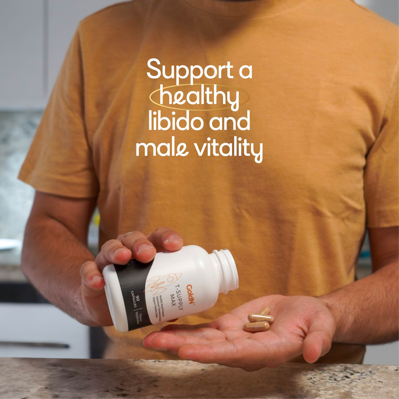 GoldN™ T-Supply Max Supplement For Him
