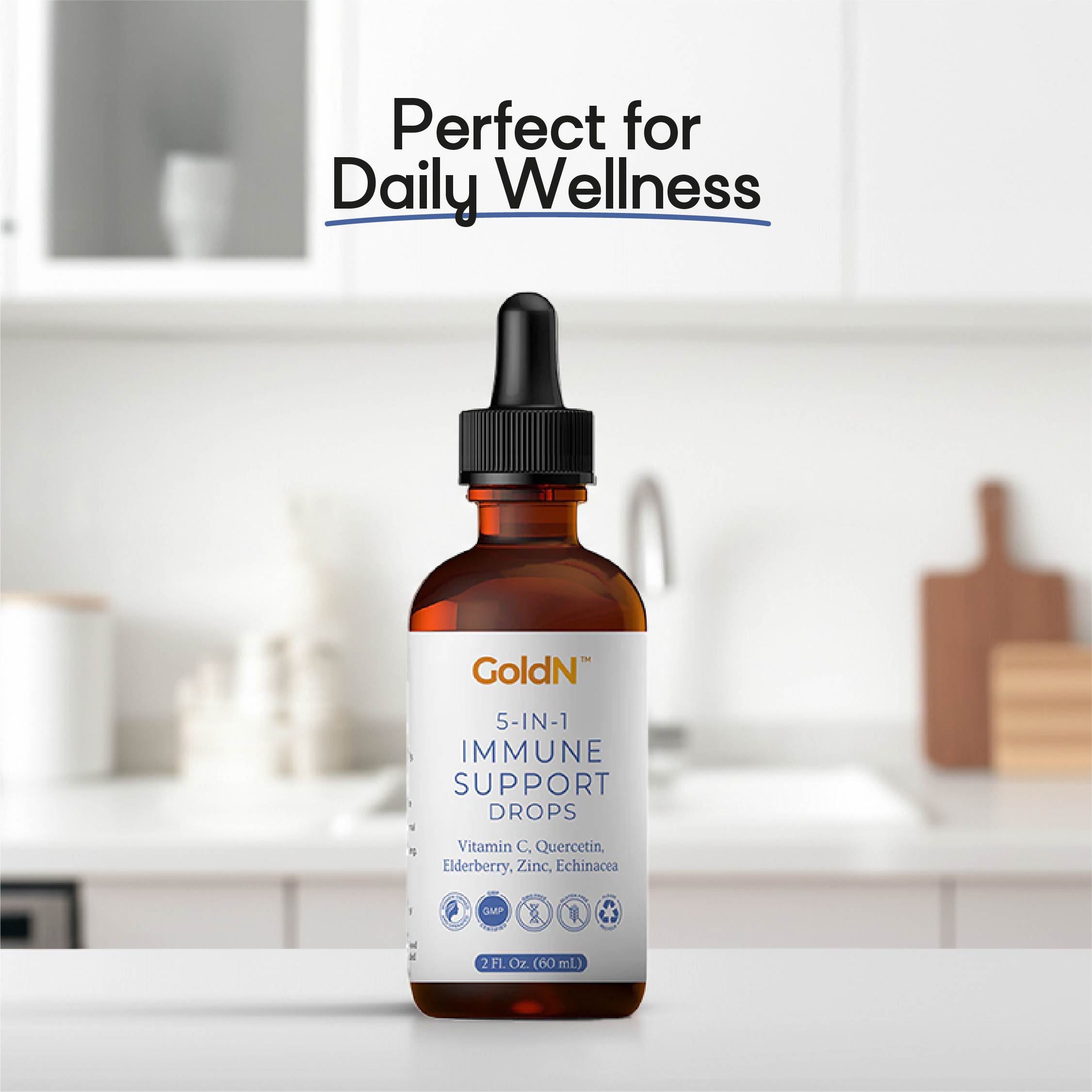 GoldN™ 5-in-1 Immune Support Liquid Drops