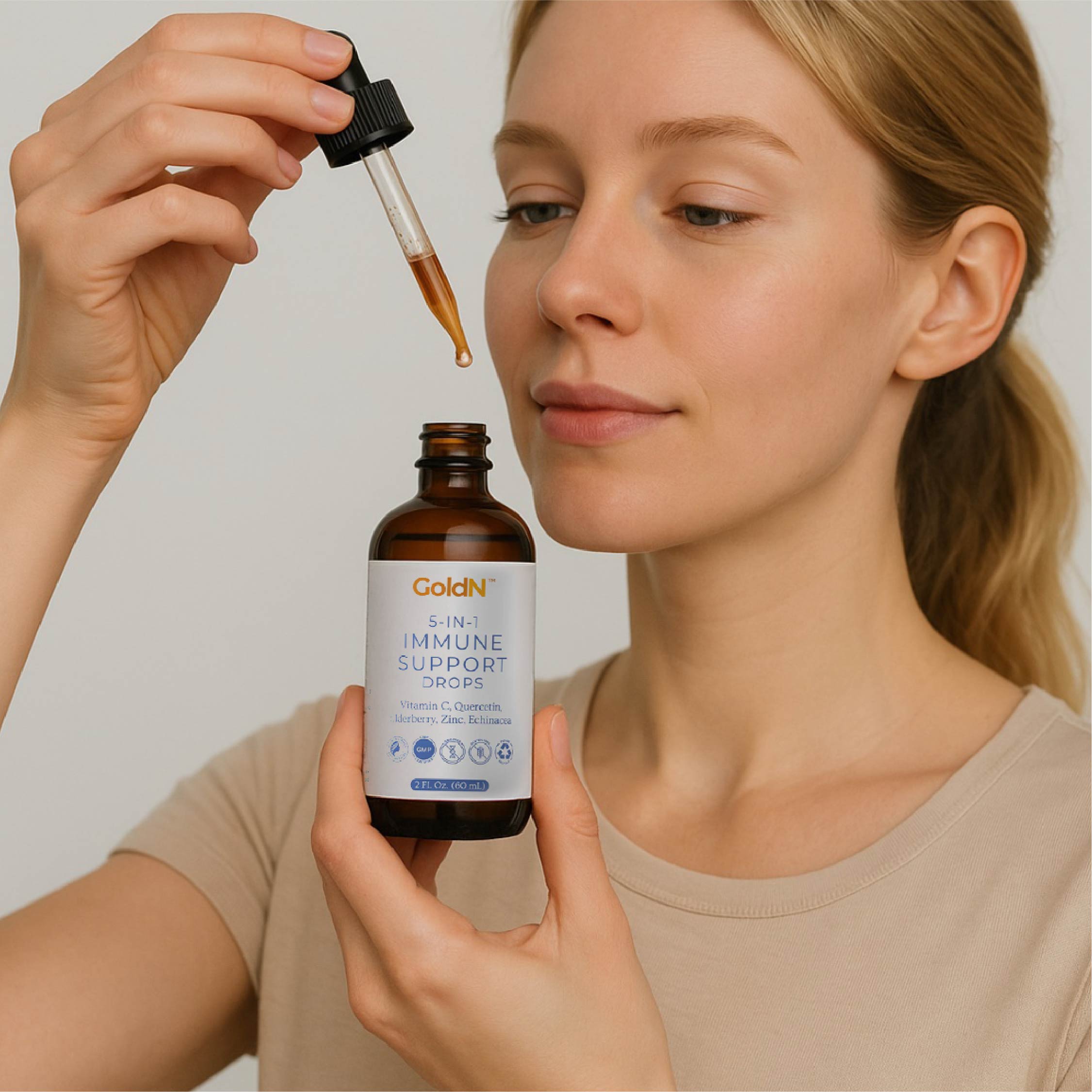 GoldN™ 5-in-1 Immune Support Liquid Drops