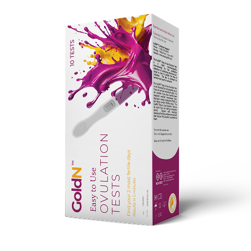 GoldN™ Easy To Use Ovulation Test (10 Count)